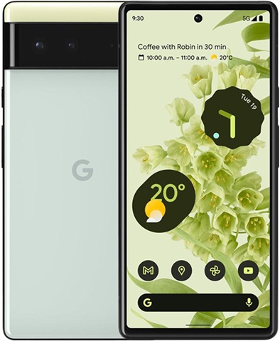 Google Pixel 6 128GB Sorta Seafoam, Unlocked C